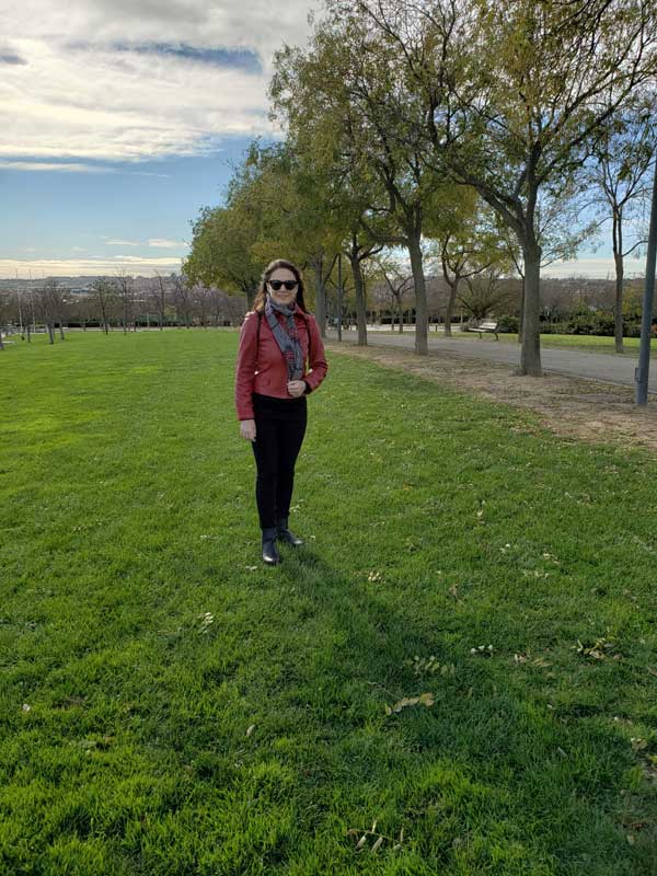 Juan Carlos I Park, Irina, the guide