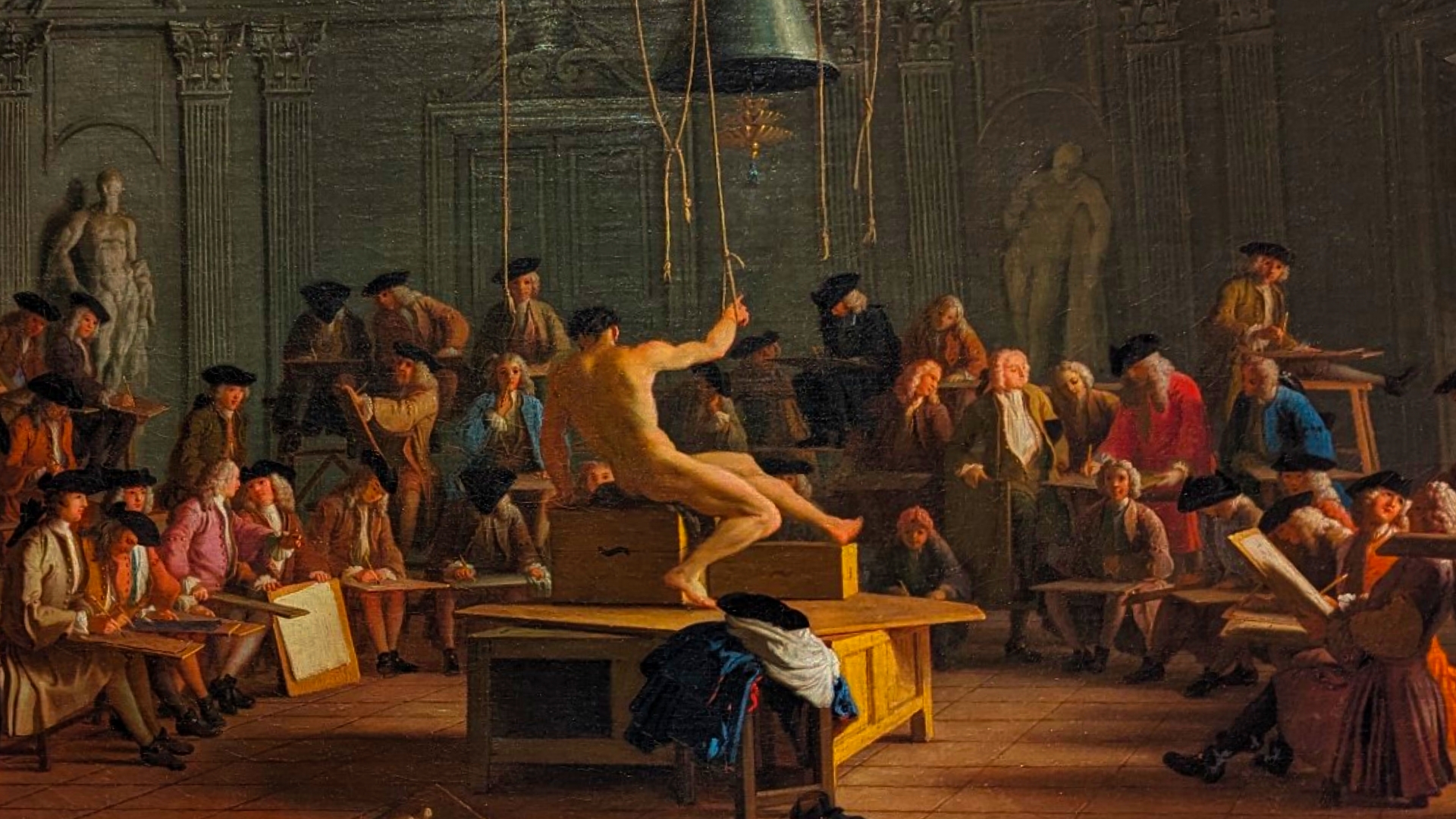 Galería de las Colecciones Reales. Los Borbones. Academia de Pintura